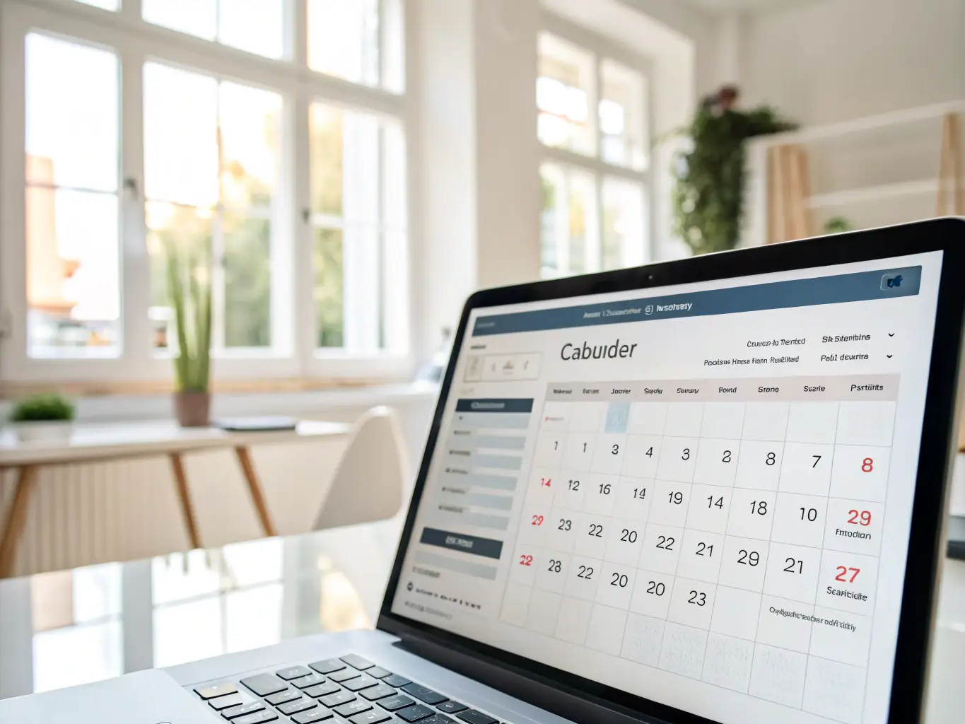 An image showing a calendar with automated reminders and follow-up communications, illustrating the reduction of no-shows in a clinic setting.