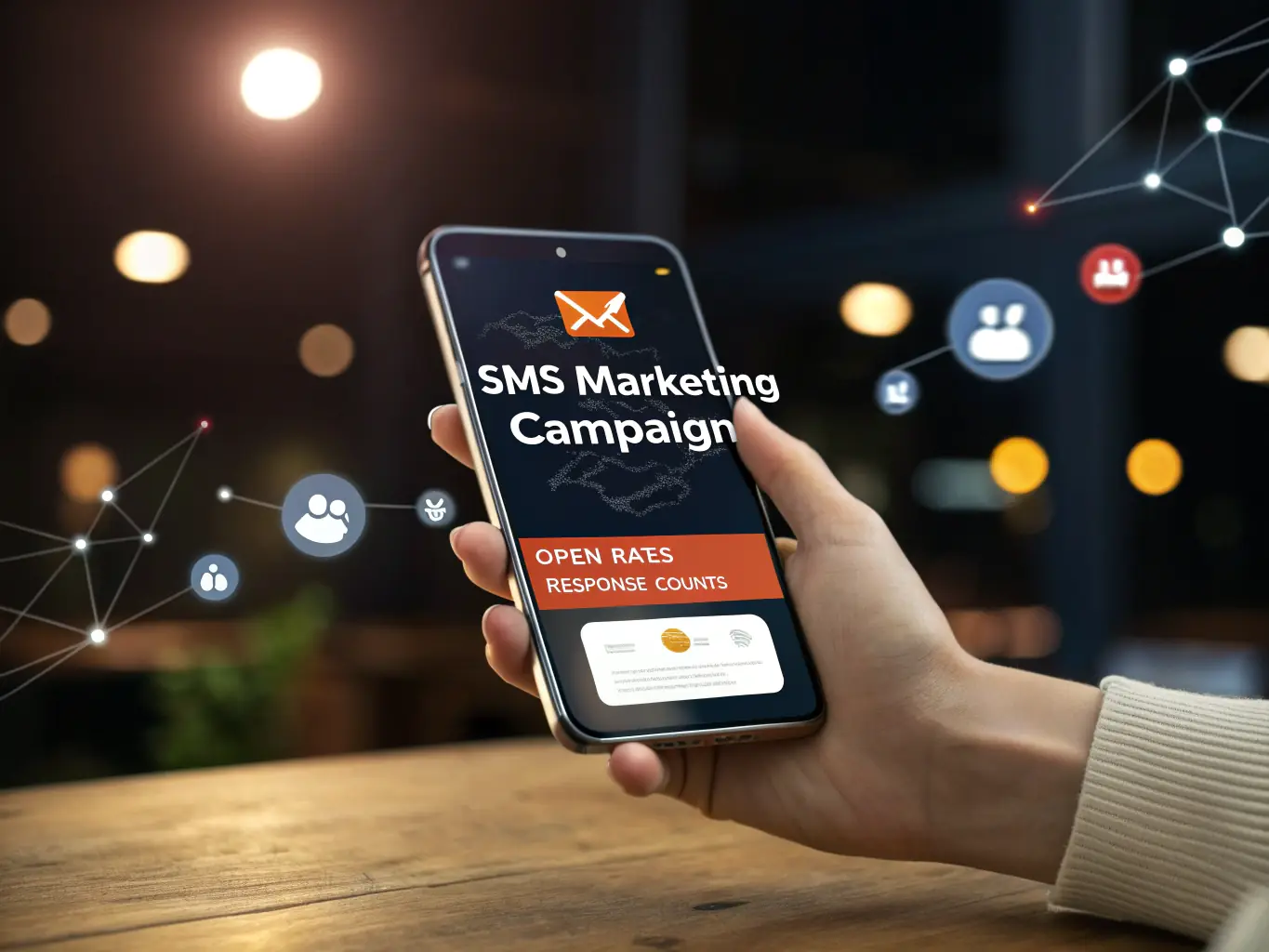 A visual representation of personalized communication and feedback collection, highlighting improved client relationships and loyalty within a clinic.